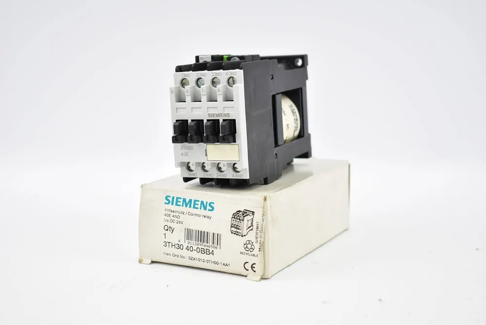 Rabatt Siemens Hilfsschütz Control Relay DC 24 V 3TH30 40-0BB4 ( 3TH3040-0BB4 )