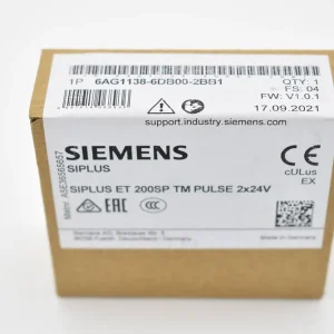 Siemens simatic ET200SP 6AG1138-6DB00-2BB1 ( 6AG1138-6DB00-2BB1 ) FS4 Versand Am Gleichen Tag