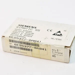 Garantierte Lieferung Siemens Simatic S5 Speichermodul 377 128 KByte 6ES5377-0AB41 ( 6ES5 377-0AB41 )