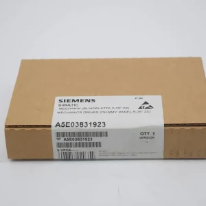 Siemens simatic Mechanik Blindplatte 5,25 2X A5E03831923 ( A5E0 3831923 ) Solange Der Vorrat Reicht