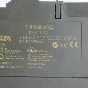 Solange Der Vorrat Reicht Siemens simatic S7 6ES7 313-6BE00-0AB0 // 6ES7313-6BE00-0AB0 / E.1