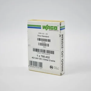 Wago I/O Systeme 4-Kanal-Digitaleingang 750-432 ( 24VDC 3ms 2-Leiter-Anschluss ) Super-Preis