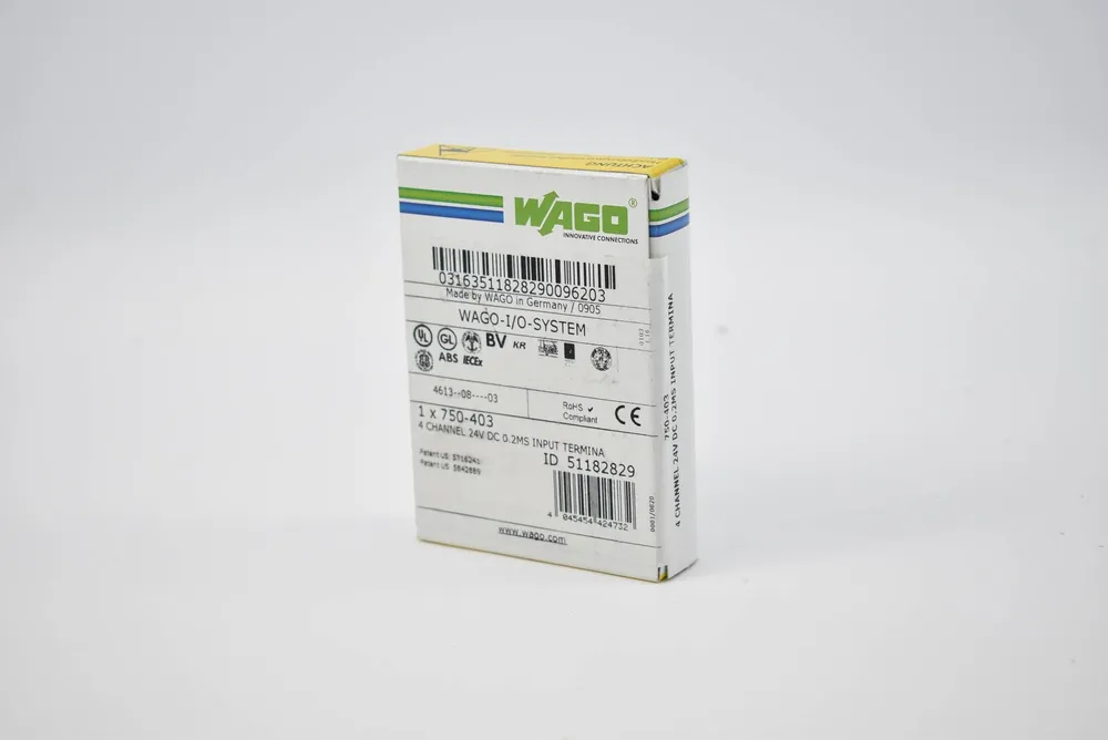 Wago 4-Kanal-Digitaleingang 750-403 ( 24 VDC 0,2ms) Günstig