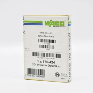 Neue Ware Wago I/O Systems 2-Kanal-Digitaleingang Einbruchsmeldung 750-424