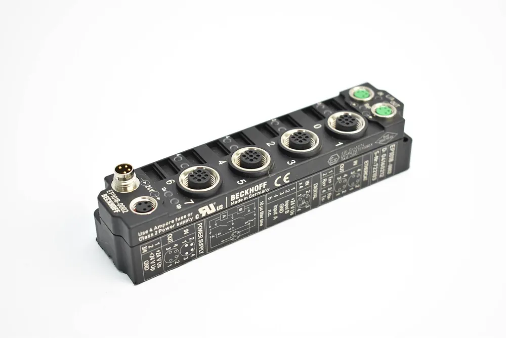 Heißes Angebot Beckhoff EtherCat Box 8-Kanal-Digital-Eingang 24VDC M12 EP1018-0002