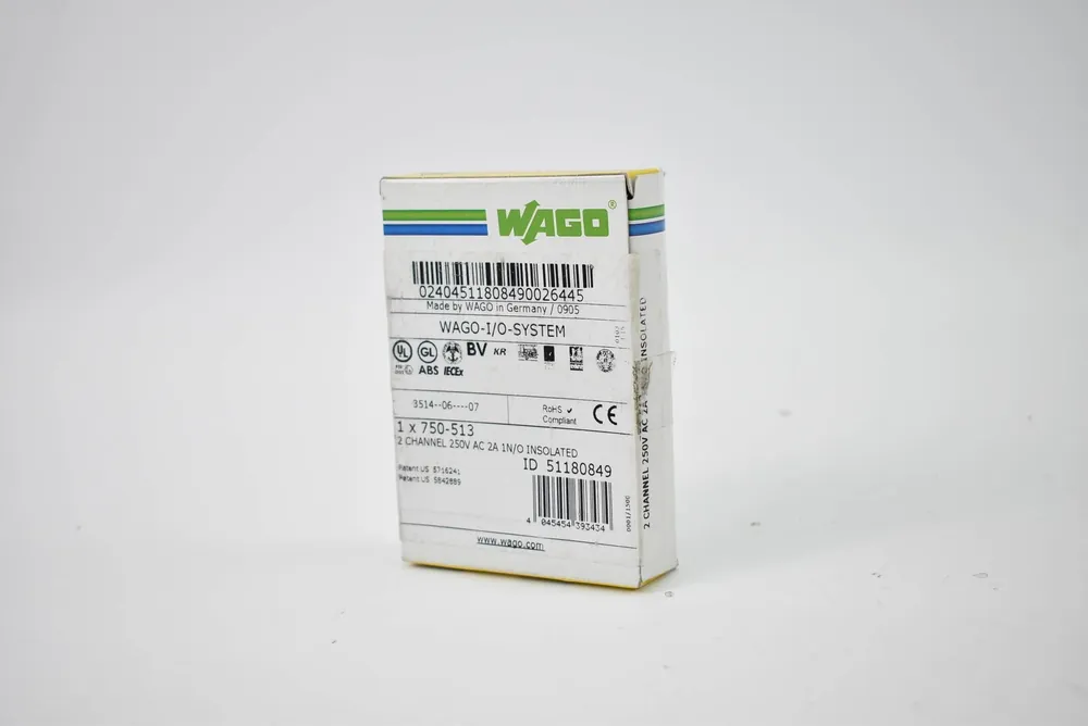 Geprüft Wago 2-Kanal-Relaisausgang AC 250 V 2,0A 750-513