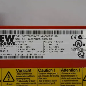 Heißes Angebot SEW EURODRIVE 0,25kW MOVITRAC B MC07B0003-2B1-4-00
