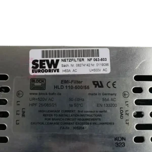 SEW Eurodrive Netzfilter NF 063-503 (HLD 110-500/55 ) Nur Für Kurze Zeit