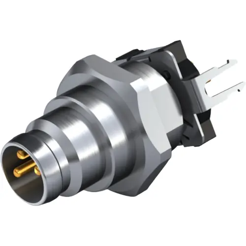 Billig Stecker, M8, 3-polig, Lötanschluss, gerade, 2423430000