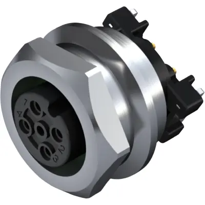 Einbaubuchse, M12, 8-polig, Lötanschluss, gerade, 2423440000 Super-Preis