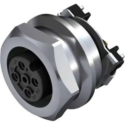 Einbaubuchse, M12, 4-polig, Lötanschluss, gerade, 2423860000 Rabatt