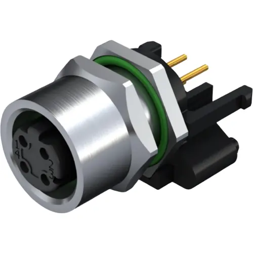 Einbaubuchse, M12, 4-polig, Lötanschluss, gerade, 2424170000 Direktkauf