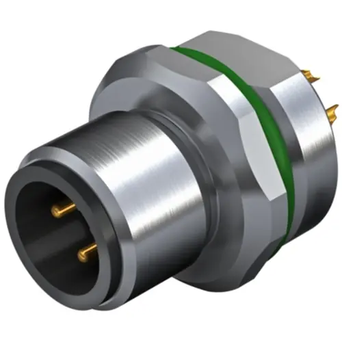 Must-Have Einbaustecker, M12, 4-polig, gerade, 2424180000