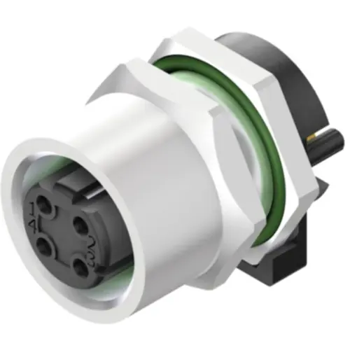 Ausverkauf Einbaubuchse, M12, 4-polig, Lötanschluss, gerade, 2424230000