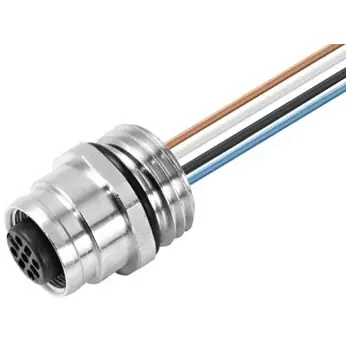 Neue Kollektion Einbaubuchse, M12, 5-polig, gerade, 2434700000