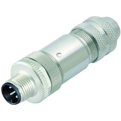 Geprüft Stecker, M12, 4-polig, Schraubanschluss, gerade, 9455640000