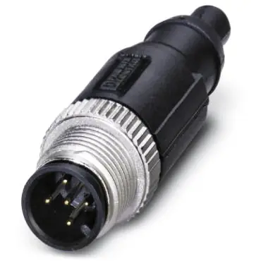Stecker, M12, 5-polig, gerade, 1054366 Neue Kollektion