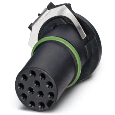 Kostenloser Rückversand Einbaubuchse, M12, 12-polig, Lötanschluss, Push-in, gerade, 1442052