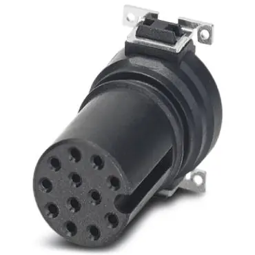 Einbaubuchse, M12, 12-polig, SMD, Schraubverriegelung, gerade, 1411916 Online Kaufen