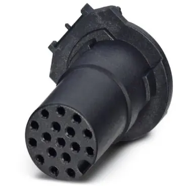 Einbaubuchse, M12, 17-polig, Lötanschluss, Schraubverriegelung, gerade, 1457717 Kostenfreie Lieferung