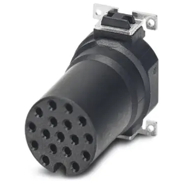 Versand Am Gleichen Tag Einbaubuchse, M12, 17-polig, SMD, Schraubverriegelung, gerade, 1411980