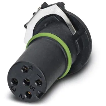 Solange Der Vorrat Reicht Einbaubuchse, M12, 5-polig, Lötanschluss, Push-in, gerade, 1457652