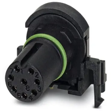 Einbaubuchse, M12, 8-polig, Lötstifte, Schraubverriegelung, gerade, 1436990 Must-Have