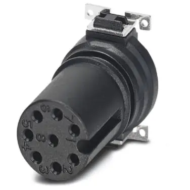 Letzte Chance Einbaubuchse, M12, 8-polig, SMD, Push-in, gerade, 1411915