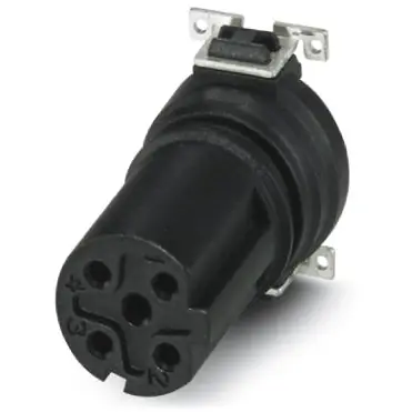 Ausverkauf Einbaubuchse, M12, 4-polig, SMD, Push-in, gerade, 1411912