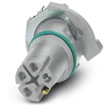 Einbaubuchse, M12, 5-polig, Lötanschluss, gerade, 1425598 Geprüft