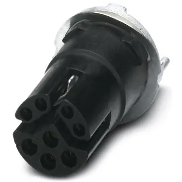 Preisknaller Einbaubuchse, M12, 8-polig, Lötstifte, Schraubverriegelung, gerade, 1413445