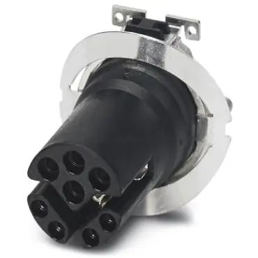 Preisreduziert Einbaubuchse, M12, 8-polig, SMD, Schraubverriegelung, gerade, 1411965