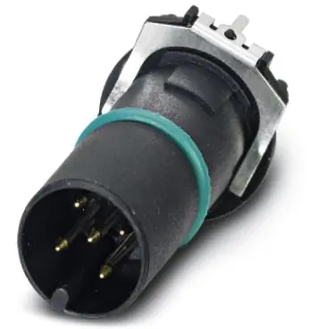Stecker, M12, 5-polig, Lötanschluss, Push-in, gerade, 1457539 Kostenfreie Lieferung