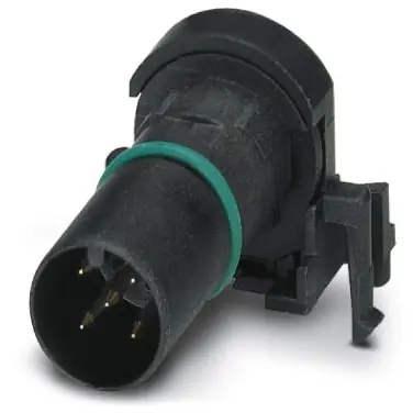 Stecker, M12, 5-polig, Lötstifte, Push-in, abgewinkelt, 1436686 Saisonangebot