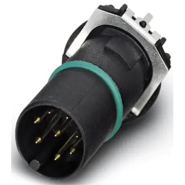 Stecker, M12, 8-polig, Lötanschluss, Push-in, gerade, 1557581 Solange Der Vorrat Reicht