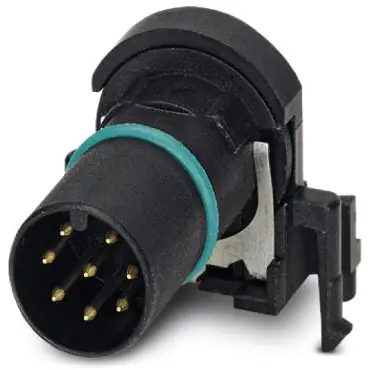 Highlight Stecker, M12, 8-polig, Lötstifte, Push-in, gerade, 1437038