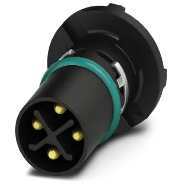 Sale Stecker, M12, 4-polig, Lötanschluss, Schraubverriegelung, gerade, 1406410