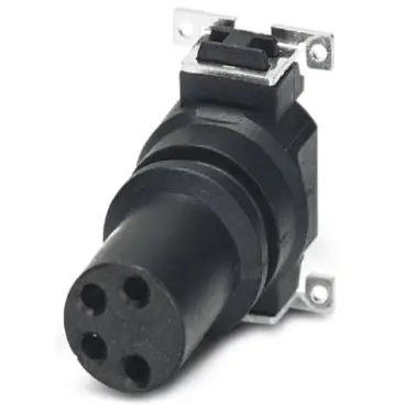 Einbaubuchse, M8, 4-polig, SMD, Schraubverriegelung, gerade, 1412244 Top-Seller