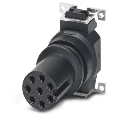 Einbaubuchse, M8, 8-polig, SMD, Push-in, gerade, 1412224 Super-Preis