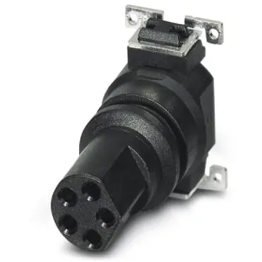 Sonderangebot Einbaubuchse, M8, 5-polig, SMD, Schraubverriegelung, gerade, 1412245