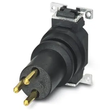 Aktuell Stecker, M8, 3-polig, SMD, Schraubverriegelung, gerade, 1412248