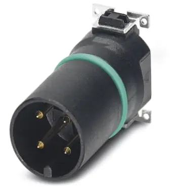 Stecker, M12, 4-polig, SMD, Schraubverriegelung, gerade, 1411996 Neuheit