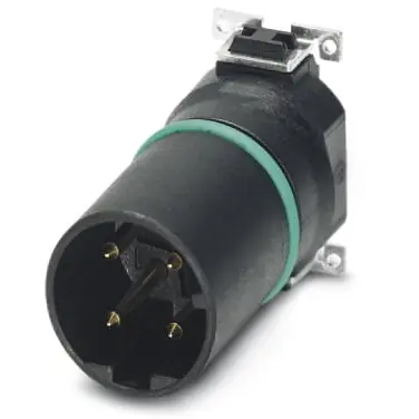 Schneller Versand Stecker, M12, 4-polig, SMD, Schraubverriegelung, gerade, 1411997