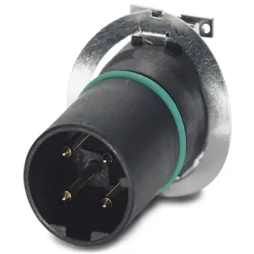 Zertifiziert Stecker, M12, 4-polig, SMD, Schraubverriegelung, gerade, 1411956