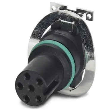 Gratis Versand Einbaubuchse, M8, 6-polig, SMD, Push-in, gerade, 1412238