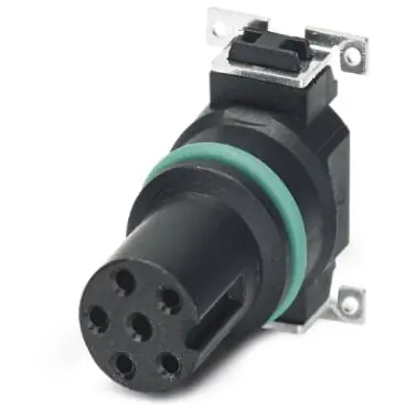 Einbaubuchse, M8, 6-polig, SMD, Push-in, gerade, 1412230 Neue Ware