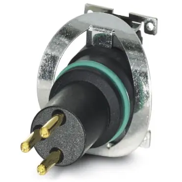 Stecker, M8, 3-polig, SMD, Push-in, gerade, 1412240 Beliebt