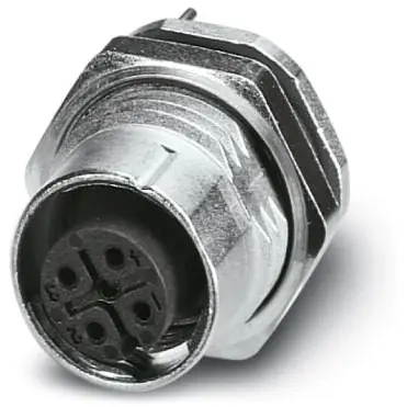 Neue Ware Einbaubuchse, M12, 5-polig, Lötstifte, SPEEDCON-Verriegelung, gerade, 1552285