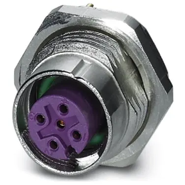 Preis Gesenkt Einbaubuchse, M12, 5-polig, Lötstifte, Schraubverriegelung, gerade, 1456501