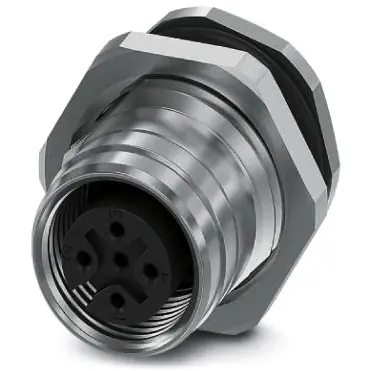 Expressversand Einbaubuchse, M12, 5-polig, Push-Pull, gerade, 1027669